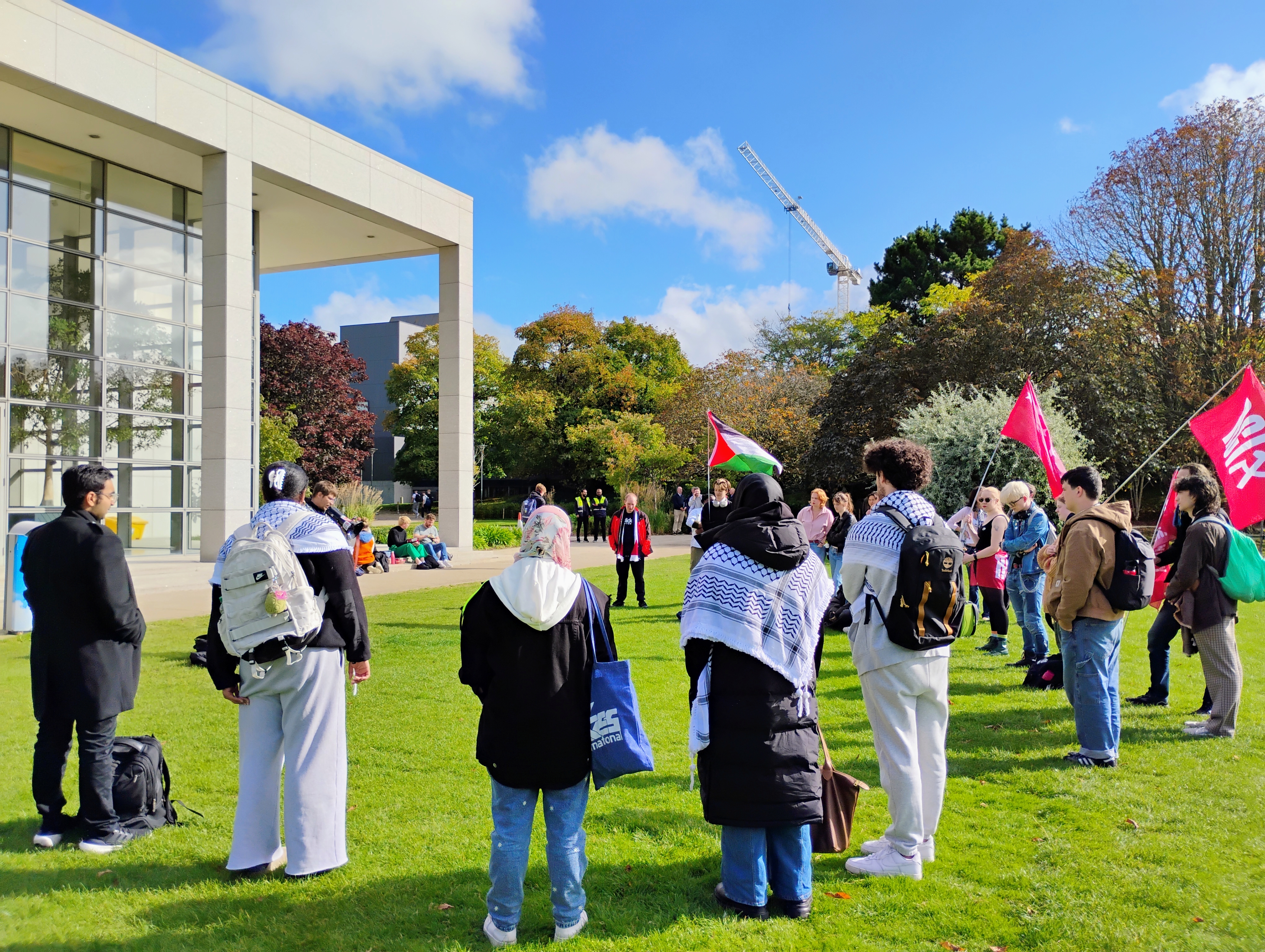 South Dublin Communists Organise Protest against Imperialism and the War in Palestine