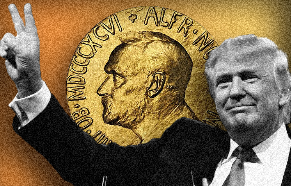 Will Donald J Trump ever be awarded the Nobel Peace Prize?
