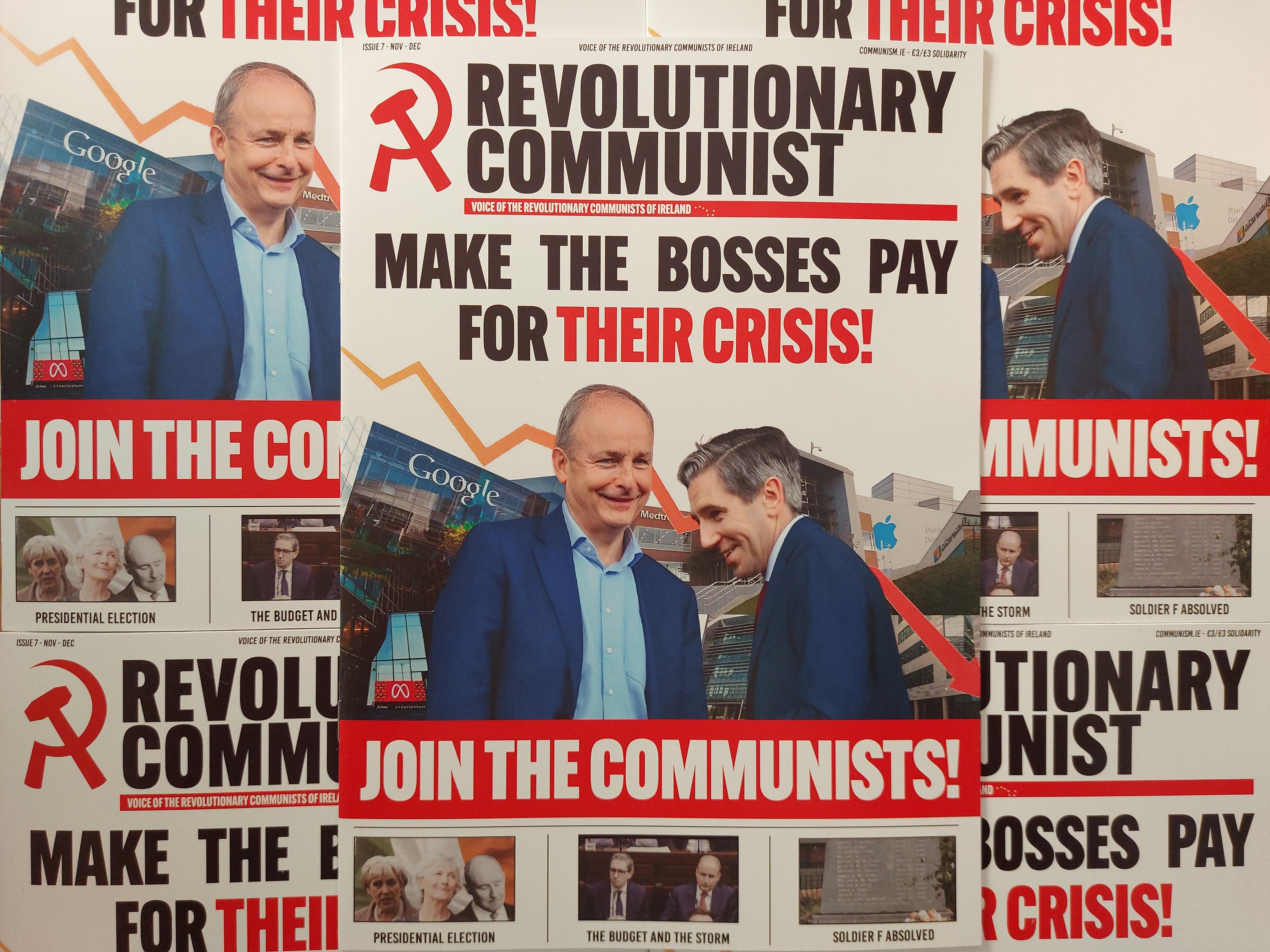 New issue of the Revolutionary Communist out: revolutions, crises and the need to build! 