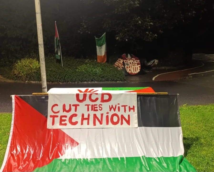 University College Dublin is complicit in genocide