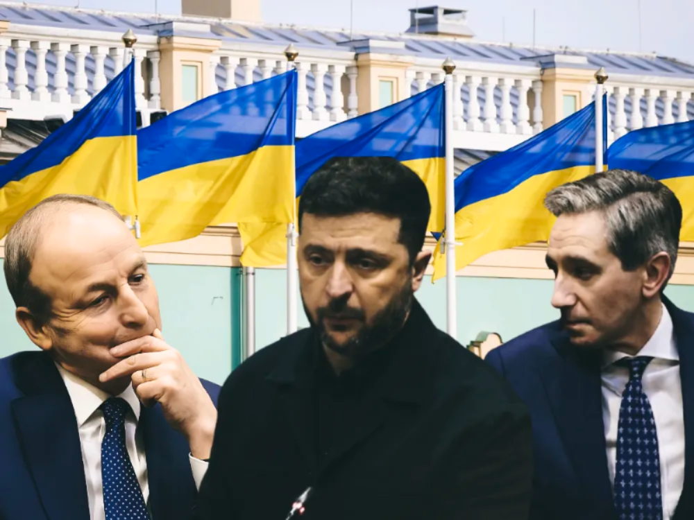 Zelensky’s ‘historic’ visit to Ireland
