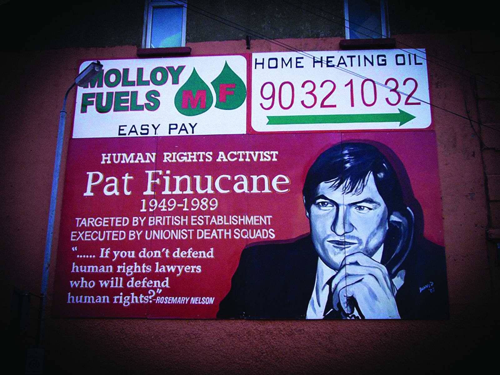 The case of Pat Finucane and the role of the British State
